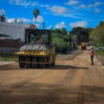 Avanzan las obras de mejora vial en calle Acuña de Figueroa