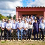 Albisu cerró en Pueblo Biassini la gira interinstitucional