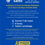 Invitación al Curso de Manejo Defensivo en el marco de Mayo Amarillo 2026