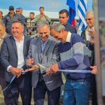 Orsi y Albisu encabezaron la puesta en funcionamiento de la Central Hortícola del Norte