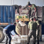 CECOED recibió camión de INDA con alimentos para dispositivos sociales y refugios