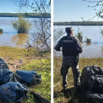 Argentinos intentaron entrar contrabando a Uruguay y arrojaron carga de 877.000 pesos al agua