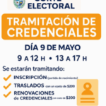 Oficina Electoral de Salto realizará jornada de inscripción y trámites en Colonia 18 de Julio