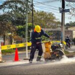 Tránsito interrumpido en Acuña de Figueroa entre Larrañaga y Sarandí por obras de mejora vial