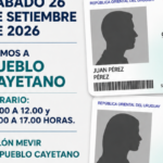 Oficina Inscriptora Móvil atenderá este sábado en Pueblo Cayetano